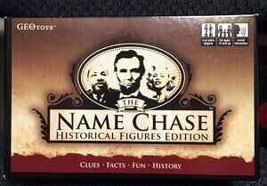 Name Chase: Historical Figures Trivia Game Homeschool Education - Complete